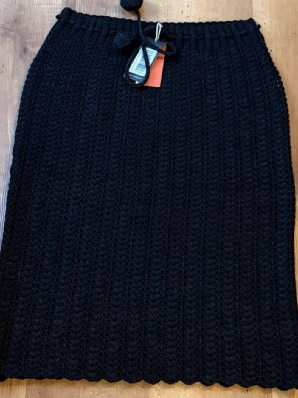 Misha and Puff Ever Crochet Skirt in Carbon XS/S NWT